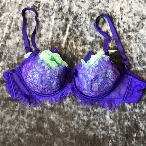 VS Very Sexy French lace u lined bra